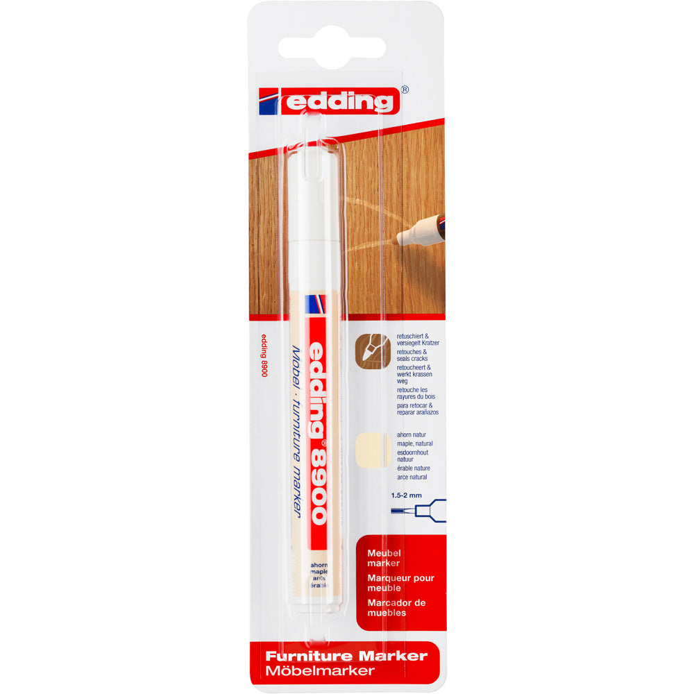 Marker Edding 8900 pentru retusuri mobilier lemn, artar Marker Edding 8900 pentru retusuri mobilier lemn, artar